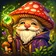 A colorful, cartoon-style monkey avatar with a friendly smile and vibrant hues suitable for a profile picture.