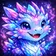 Colorful fantasy creature with horns, vivid tones, and friendly expression avatar